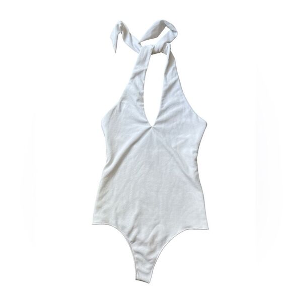 Jasmine Bodysuit in Bone Stretch SHOW ME YOUR MUMU M - Picture 5 of 7